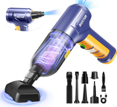 Car Vacuum Cleaner High Power|3 in 1 Portable Cordless Handheld Vacuum|15000PA Brushless Motor|Super Suction Mini Car Vacuum with Super Endurance for Car and Home